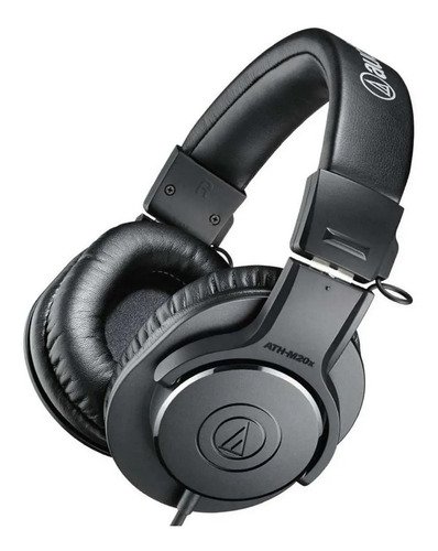 Auriculares Audio-technica M-series Ath-m20x Ath-m20x Negro