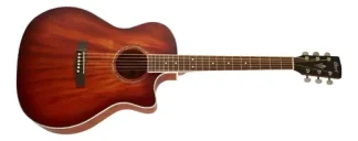 Cort Ga Medx M Guitarra Electro Acustica Auditorium Caoba