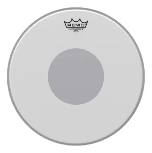 Parche Remo Coated Controlled Sound 14'' Cs-0114-10 Blanco/gris