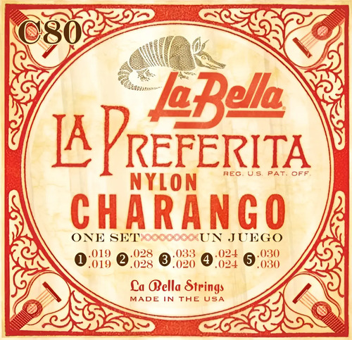 Encordado Charango La Bella C80