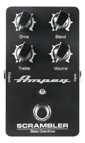 Ampeg Scrambler Overdrive Pedal Bajo Distorsion True By Pass