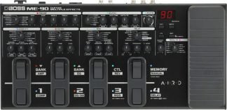 Procesador De Efectos Guitarra Boss Me-90 Color Negro