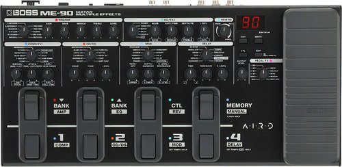 Procesador De Efectos Guitarra Boss Me-90 Color Negro