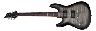 Schecter C6 Plus Lh Guitarra Zurda Thru Body Hh