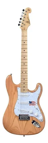 Guitarra Eléctrica Sx Ash Series Sst/ash/na Diestro Natural Arce