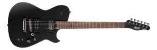 Cort Mbm2 Sustainiac Guitarra Signature Matthew Bellamy Color Satin Black Material Del Diapasón Indian Laurel Orientación De La Mano Diestro Laurel De La India