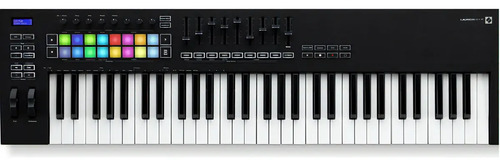 Teclado Controlador Midi Novation Launchkey 61 Mk3 Usb Negro