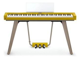 Piano Digital Casio Privia Px-s7000 De 88 Teclas Mostaza Con Bluetooth