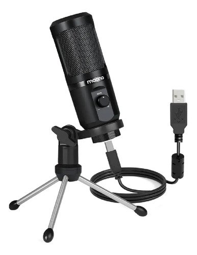 Micrófono Maono Au-pm461tr Condensador Cardioide Color Negro