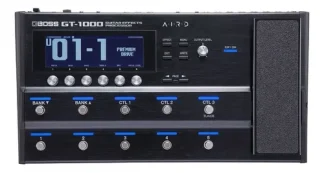 Pedal De Efecto Boss Guitar Effects Processor Gt-1000 Negro