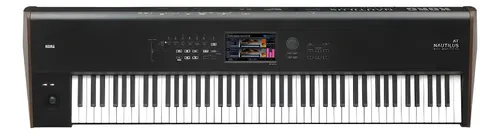 Korg Nautilus 88 At Workstation Sampler 88 Teclas Aftertouch Negro