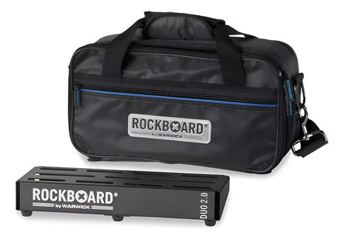 Warwick Duo 2.0 Pedalboard 32 X 14 Pedales Con Funda