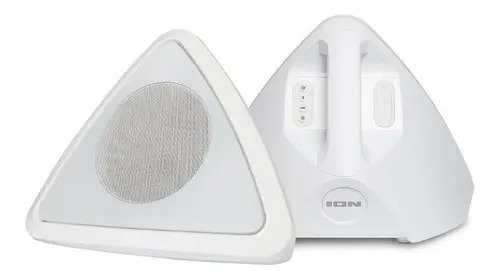 Parlante Bluetooth Ion Audio Cornerstone Recargable 20w Con Led White