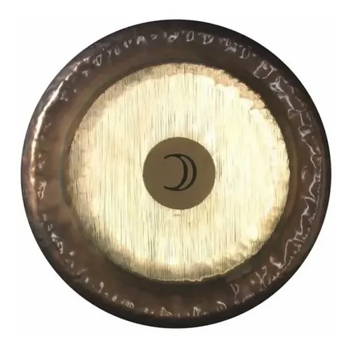 Gong Paiste 24 Pulgadas Planet Synodic Moon G2 Resonante Dorado