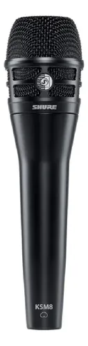 Micrófono Shure Ksm Ksm8 Dinámico Cardioide Color Negro