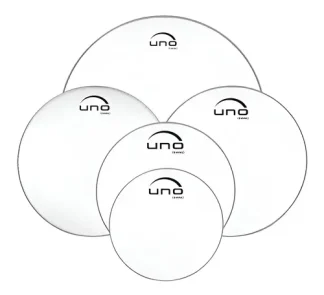 Set Parches Uno By Evans Upg2cls22 Doble Capa Bateria 12 13 16 22 + 14