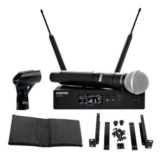 Micrófono Inalámbrico Profesional Shure Qlx D24sm58-g50 470-534 Negro