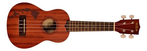 Kala Ka 15s H1 Ukelele Soprano Diseño Isla Hawaii