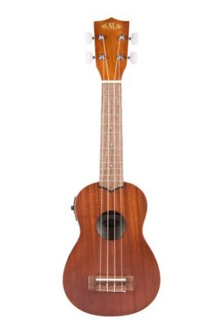 Ukelele Electroacústico Soprano Kala Ka-se Caoba Satinado Marrón