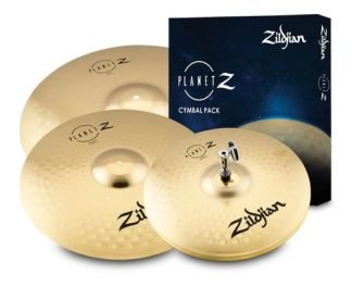 Zildjian Planet Z Set Hi Hat 14 Crash 16 Ride 20 Zp4pk