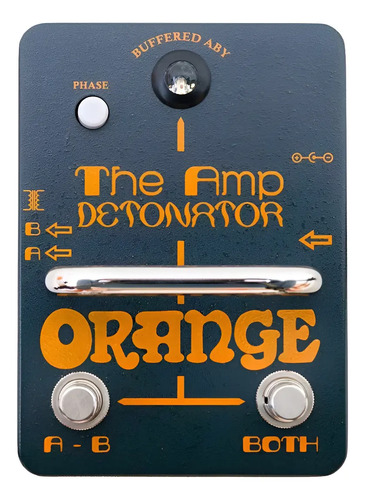 Pedal Orange Amp Detonator Pedal Caja Switch A B Y