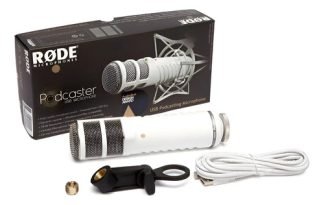 Rode Podcaster Microfono Estudio Usb C/ Monitoreo