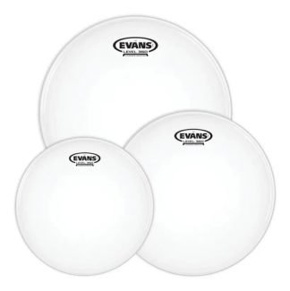 Evans Set Parches G2 10 12 14 Coated Arenado Capa Doble