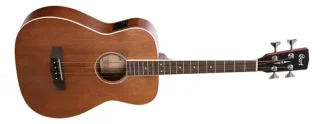 Cort Ab590mf Mini Bajo Electro Acustico 4 Cuerdas Fishman