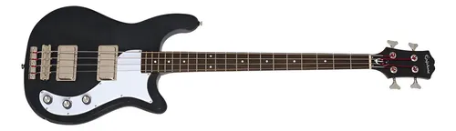 Bajo Eléctrico EpiPhone Embassy 4 Cuerdas Negro Grafito Diestro Brillante