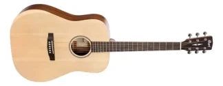 Cort Earth Bevel Cut Guitarra Acustica Tapa Solida