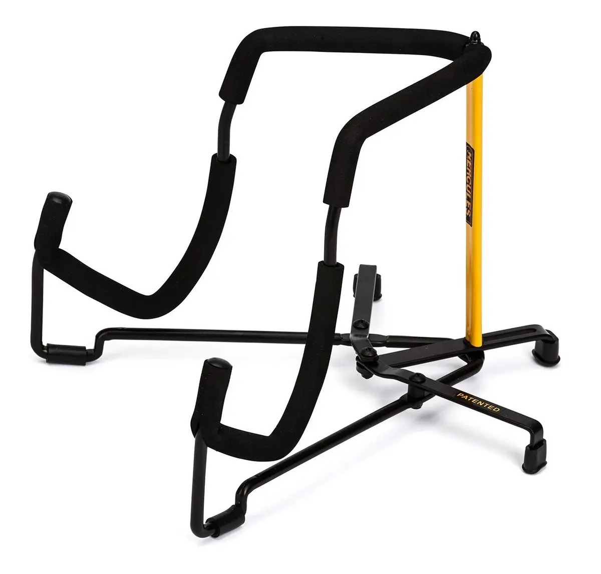 Hercules Gs302b Soporte Para Guitarra Eléctrica Y Bajo Color Negro