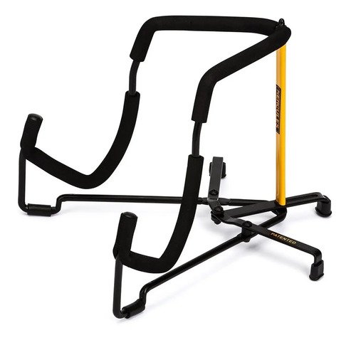 Hercules Gs302b Soporte Para Guitarra Eléctrica Y Bajo Color Negro