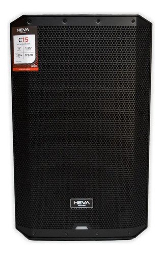 Bafle Activo Heva Pro Audio 15 Bluetooth 3 Canales 280w Negro