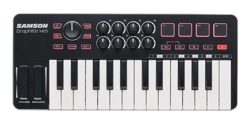 Samson Kgrm25 Controlador Mini 25 Teclas Pads Potes