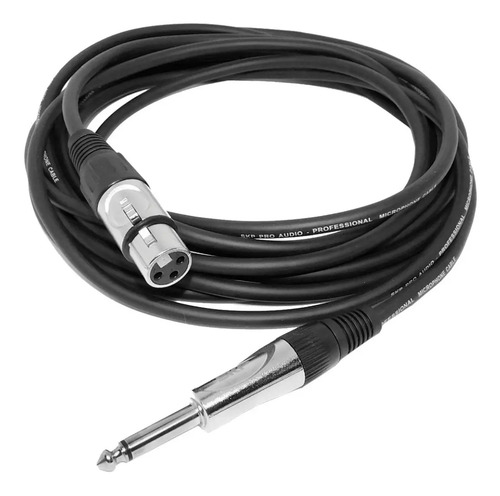 Ross Cable Para Microfono Xlr Plug 6 Metros