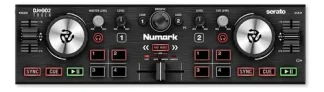 Numark Dj2go2 Touch Controlador Dj Color Negro De 2 Canales Con Serato