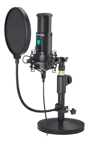 Micrófono Maono Au-pm421t Condensador Cardioide Color Negro