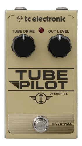 Tc Electronic Tube Pilot Pedal Para Guitarra Overdrive Crema