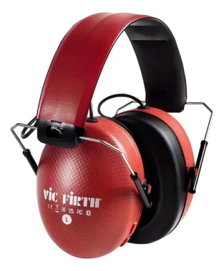 Audífonos De Aislamiento Bluetooth Vic Firth, Rojo (vxhp00