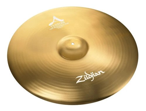 Platillo Zildjian Acp25 A Custom Ride 23 25th Ann Ltd Ed Color Dorado Oscuro