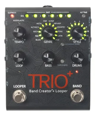 Digitech Trio Plus Band Creator Looper Pedal