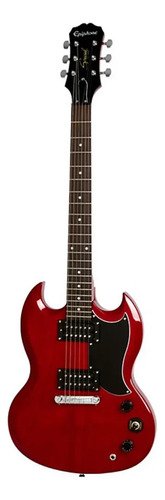 Guitarra Eléctrica EpiPhone Sg Special-i Cherry Doble Cutaway Caoba Humbucker