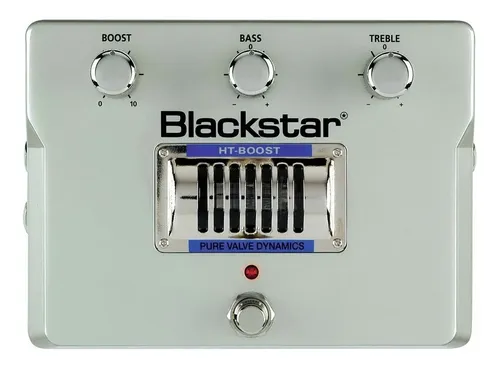 Pedal Booster Valvular Blackstar Ht Boost Guitarra Eléctrica 22v Gris