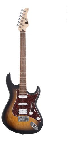Guitarra Stratocaster Cort G110 Opsb Open Pore Sunburst