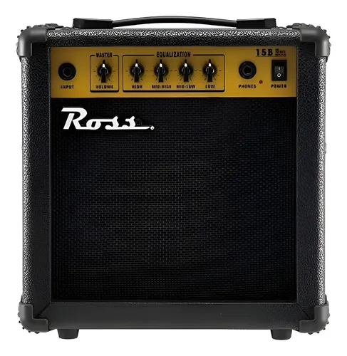 Ross B15 Amplificador De 15 Watts Para Bajo
