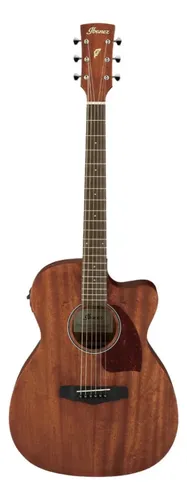 Guitarra Acústica Ibanez Pf Pc12mhce Para Zurdos Open Pore Natural Poro Abierto Zurdo