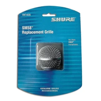 Shure Rk143g Rejilla Metalica Sm58 Original