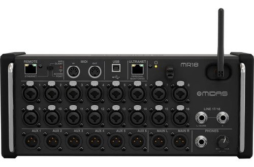 Midas Mr18 Consola Digital 18 Canales