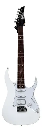 Guitarra Eléctrica Ibanez Rg Gio Grg140 Soloist De Álamo White Con Diapasón De Amaranto Diestro