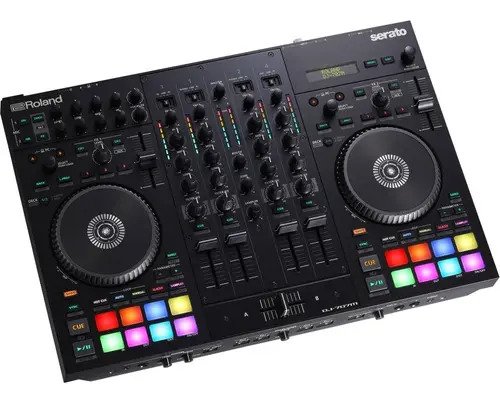 Bandeja Controlador De Dj Roland Dj707m Serato Dj Pro Negro